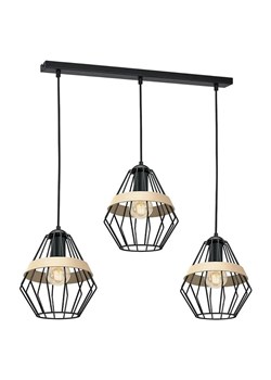Lampa wisząca z drucianymi kloszami - 3X K550 M2-G88 ze sklepu Edinos.pl w kategorii Lampy wiszące - zdjęcie 175163490