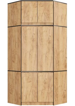Nowoczesna Szafa Z Nadstawką Dąb Craft Z8-B24 ze sklepu Edinos.pl w kategorii Szafy - zdjęcie 175163502