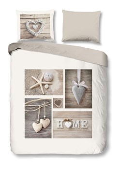 Pure Komplet pościeli &quot;Home&quot; w kolorze beżowym z mikrofibry ze sklepu Limango Polska w kategorii Pościele - zdjęcie 175165090