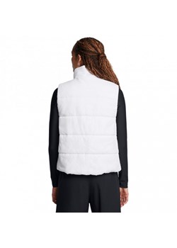 Damski bezrękawnik puchowy pikowany Under Armour Lw Insulate Vest - biały ze sklepu Sportstylestory.com w kategorii Kamizelki damskie - zdjęcie 175165470