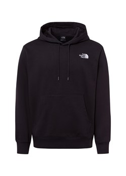 The North Face Męski sweter z kapturem Mężczyźni czarny jednolity ze sklepu vangraaf w kategorii Bluzy męskie - zdjęcie 175166224