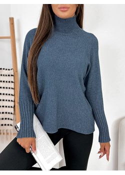 sweter effar granatowy one size ze sklepu UBRA w kategorii Swetry damskie - zdjęcie 175167013