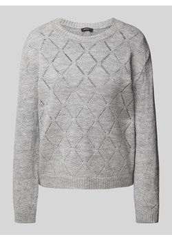 Sweter z dzianiny z ażurowym wzorem ze sklepu Peek&Cloppenburg  w kategorii Swetry damskie - zdjęcie 175168043