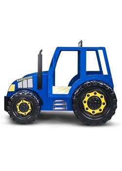 Niebieskie łóżko dla chłopca ciągnik zetor - Vivus 90x180 cm ze sklepu Edinos.pl w kategorii Łóżka i materace - zdjęcie 175180380
