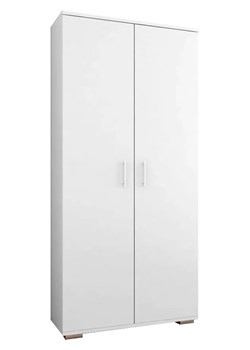 Biała szafa na ubrania 80 cm - Armo 3R ze sklepu Edinos.pl w kategorii Szafy - zdjęcie 175180593