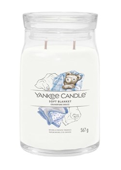 Yankee Candle Świeca zapachowa &quot;Soft Blanket&quot; - 567 g ze sklepu Limango Polska w kategorii Świece i dyfuzory - zdjęcie 175181244