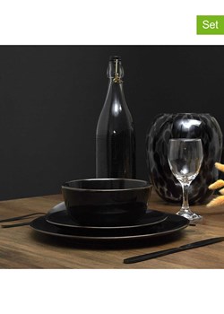 every ware Talerzyki deserowe (12 szt.) w kolorze czarnym - Ø 20 cm ze sklepu Limango Polska w kategorii Naczynia - zdjęcie 175181340