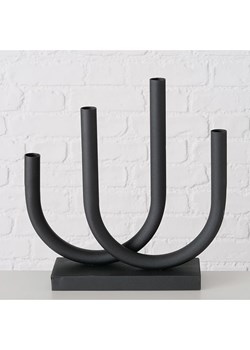 Boltze Świecznik "Tonis" w kolorze czarnym - wys. 34 cm ze sklepu Limango Polska w kategorii Świeczniki - zdjęcie 175181680