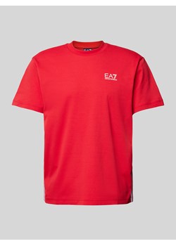 T-shirt z nadrukiem z logo ze sklepu Peek&Cloppenburg  w kategorii T-shirty męskie - zdjęcie 175188743