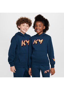 Bluza z kapturem dla dużych dzieci Kylian Mbappé Club Fleece - Niebieski ze sklepu Nike poland w kategorii Bluzy chłopięce - zdjęcie 175189282