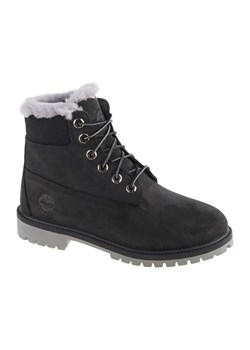 Buty Timberland Premium 6 In Wp Shearling Boot 0A41UX czarne ze sklepu ButyModne.pl w kategorii Buty zimowe dziecięce - zdjęcie 175189591