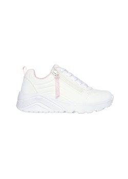 SKECHERS Buty młodzieżowe Uno Lite białe ze sklepu taniesportowe.pl w kategorii Buty sportowe dziecięce - zdjęcie 175190700