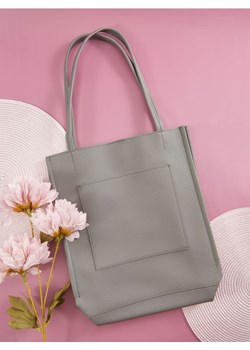 Sinsay - Torebka shopper - szary ze sklepu Sinsay w kategorii Torby Shopper bag - zdjęcie 175192454