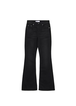 Cropp - Czarne jeansy skinny flare - czarny ze sklepu Cropp w kategorii Jeansy damskie - zdjęcie 175193360