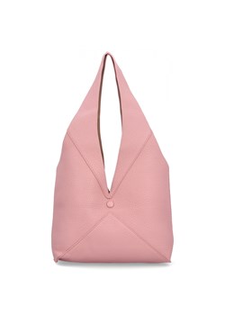 Torebka Shopper Bag z Kosmetyczką firmy Herisson 1901F731 Pudrowy Róż ze sklepu PaniTorbalska w kategorii Torby Shopper bag - zdjęcie 175195481