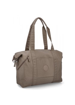 Torebka Damska Shopper Bag firmy Hernan 073 Ciemno Beżowa ze sklepu PaniTorbalska w kategorii Torby Shopper bag - zdjęcie 175195510