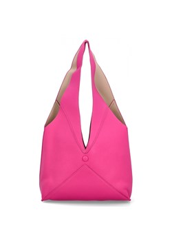 Torebka Shopper Bag z Kosmetyczką firmy Herisson 1901F731 Różowa ze sklepu PaniTorbalska w kategorii Torby Shopper bag - zdjęcie 175195624