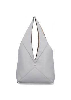 Torebka Shopper Bag z Kosmetyczką firmy Herisson 1901F731 Jasno Szara ze sklepu PaniTorbalska w kategorii Torby Shopper bag - zdjęcie 175196072
