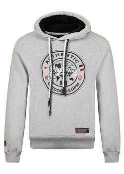 Geographical Norway Bluza &quot;Gregoire&quot; w kolorze szarym ze sklepu Limango Polska w kategorii Bluzy męskie - zdjęcie 175200954