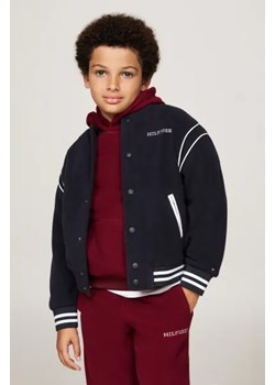 Tommy Hilfiger Polarowa kurtka bomber | Oversize fit ze sklepu Gomez Fashion Store w kategorii Kurtki chłopięce - zdjęcie 175205234