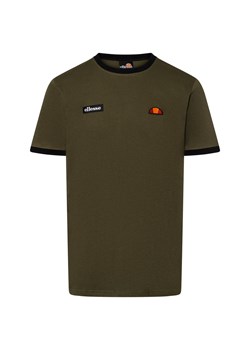 ellesse Koszulka męska - Ferdorini Tee Mężczyźni Bawełna khaki jednolity ze sklepu vangraaf w kategorii T-shirty męskie - zdjęcie 175207841