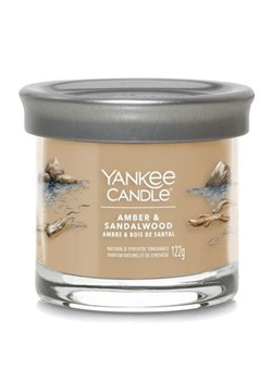Yankee Candle Świeca zapachowa &quot;Amber &amp; Sandalwood&quot; - 122 g ze sklepu Limango Polska w kategorii Świece i dyfuzory - zdjęcie 175213064