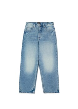 Cropp - Jeansy super baggy z acid wash - niebieski ze sklepu Cropp w kategorii Jeansy męskie - zdjęcie 175220610