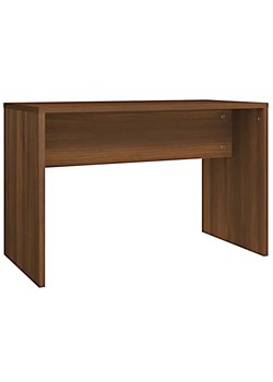 Stołek do toaletki w kolorze brązowego dębu M1-F21 ze sklepu Edinos.pl w kategorii Krzesła - zdjęcie 175225742