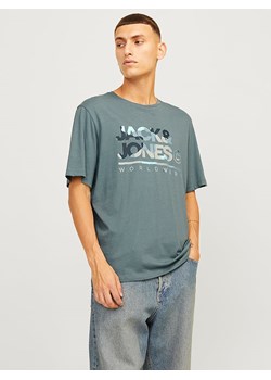 Jack &amp; Jones Koszulka &quot;Luke&quot; w kolorze niebieskim ze sklepu Limango Polska w kategorii T-shirty męskie - zdjęcie 175228222