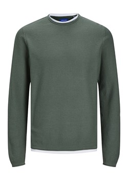 Jack &amp; Jones Sweter w kolorze zielonym ze sklepu Limango Polska w kategorii Swetry męskie - zdjęcie 175228371