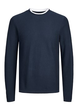 Jack &amp; Jones Sweter w kolorze granatowym ze sklepu Limango Polska w kategorii Swetry męskie - zdjęcie 175228373