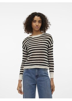 Vero Moda Sweter w kolorze biało-czarnym ze sklepu Limango Polska w kategorii Swetry damskie - zdjęcie 175228633