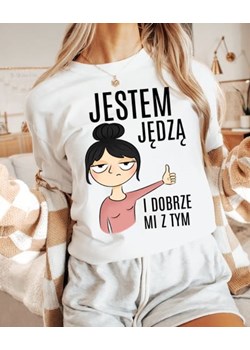 Koszulka jestem jędzą - czarne włosy ze sklepu Time For Fashion w kategorii Bluzki damskie - zdjęcie 175228832