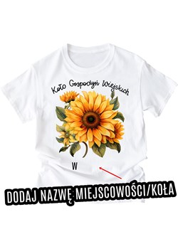 koszulki dla koła gospodyń wiejskich ze słonecznikiem dużym ze sklepu Time For Fashion w kategorii Bluzki damskie - zdjęcie 175228933