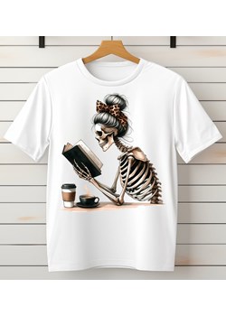 fajna damska koszulka skeleton3 ze sklepu Time For Fashion w kategorii Bluzki damskie - zdjęcie 175228941