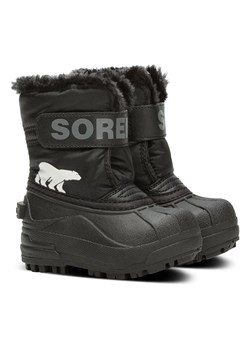 Sorel Botki zimowe &quot;Snow Commander&quot; w kolorze czarnym ze sklepu Limango Polska w kategorii Buty zimowe dziecięce - zdjęcie 175238614