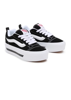 Vans Skórzane sneakersy &quot;Knu Stack&quot; w kolorze czarno-białym ze sklepu Limango Polska w kategorii Trampki damskie - zdjęcie 175238982