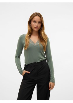 Vero Moda Koszulka w kolorze khaki ze sklepu Limango Polska w kategorii Bluzki damskie - zdjęcie 175239084