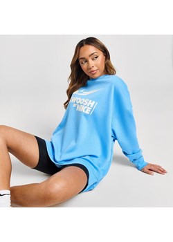 NIKE BLUZA W NSW FLC OS CREW GLS ze sklepu JD Sports  w kategorii Bluzy damskie - zdjęcie 175240910