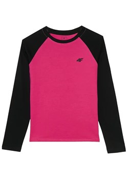 Longsleeve dziewczęcy TLONF291 4F ze sklepu SPORT-SHOP.pl w kategorii Bluzki dziewczęce - zdjęcie 175249961