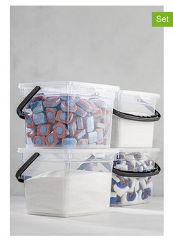 Violeta Home Pojemniki (4 szt.) - 16 x 23 x 18 cm ze sklepu Limango Polska w kategorii Akcesoria i przechowywanie - zdjęcie 175250712