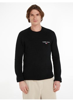 Tommy Hilfiger Sweter w kolorze czarnym ze sklepu Limango Polska w kategorii Swetry męskie - zdjęcie 175253003