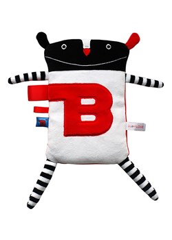 Lullalove Chusta-przytulanka &quot;MRB&quot; w kolorze biało-czerwono-czarnym ze sklepu Limango Polska w kategorii Zabawki - zdjęcie 175253060