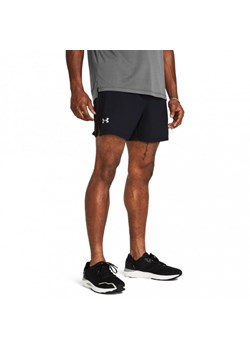 Męskie spodenki do biegania Under Armour UA Launch 5\'\' Unlined Shorts - czarne ze sklepu Sportstylestory.com w kategorii Spodenki męskie - zdjęcie 175254172