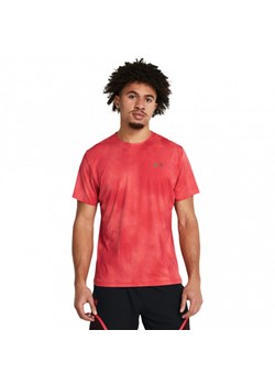 Męska koszulka treningowa Under Armour Vanish Elite Vent Prtd SS - czerwona ze sklepu Sportstylestory.com w kategorii T-shirty męskie - zdjęcie 175280030