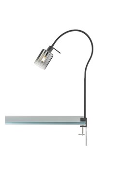 FISCHER &amp; HONSEL Lampa LED w kolorze czarnym z klipsem - 50 x 65 cm ze sklepu Limango Polska w kategorii Oświetlenie - zdjęcie 175286171