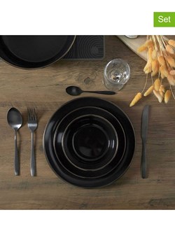 every ware Talerze obiadowe (12 szt.) w kolorze czarnym - Ø 26 cm - id: 14800611 - marki Every Ware - 175286173 every ware Talerze obiadowe (12 szt.) w kolorze czarnym - Ø 26 cm ze sklepu Limango Polska w kategorii Talerze - zdjęcie 175286173