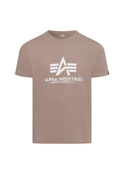 Alpha Industries T-shirt męski Mężczyźni Bawełna melanżowy nadruk ze sklepu vangraaf w kategorii T-shirty męskie - zdjęcie 175291714