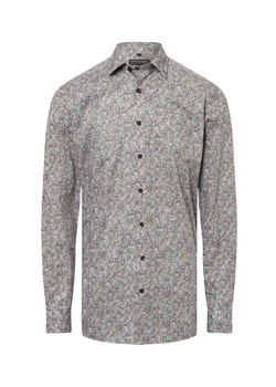 Finshley & Harding Męska koszula biznesowa Mężczyźni Modern Fit Bawełna granatowy wzorzysty ze sklepu vangraaf w kategorii Koszule męskie - zdjęcie 175292511
