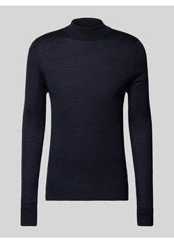 Sweter z dzianiny z golfem ze sklepu Peek&Cloppenburg  w kategorii Swetry męskie - zdjęcie 175301762